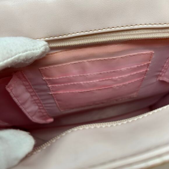 Targus Laptop Computer/Hand Bag Faux Snakeskin Light Pink Office Professional - Picture 10 of 12